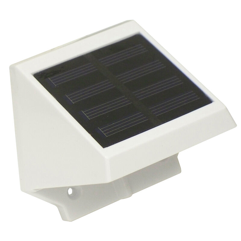 Dock Edge Side-Mount Solar Light, White image number 1